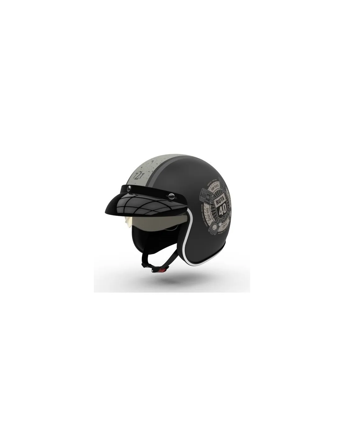 Casco para moto abierto Hawk 721 ruta 40 talle M